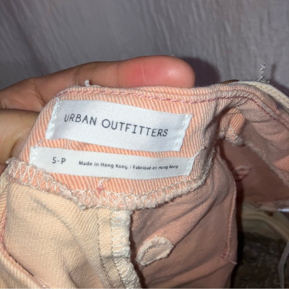 Urban OutfittersTwo-Tone Pink Patchwork Overalls/Dungarees - Picture 8 of 8